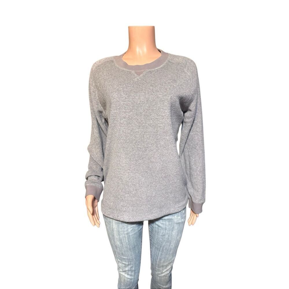 Pulp round neck gray sweater M